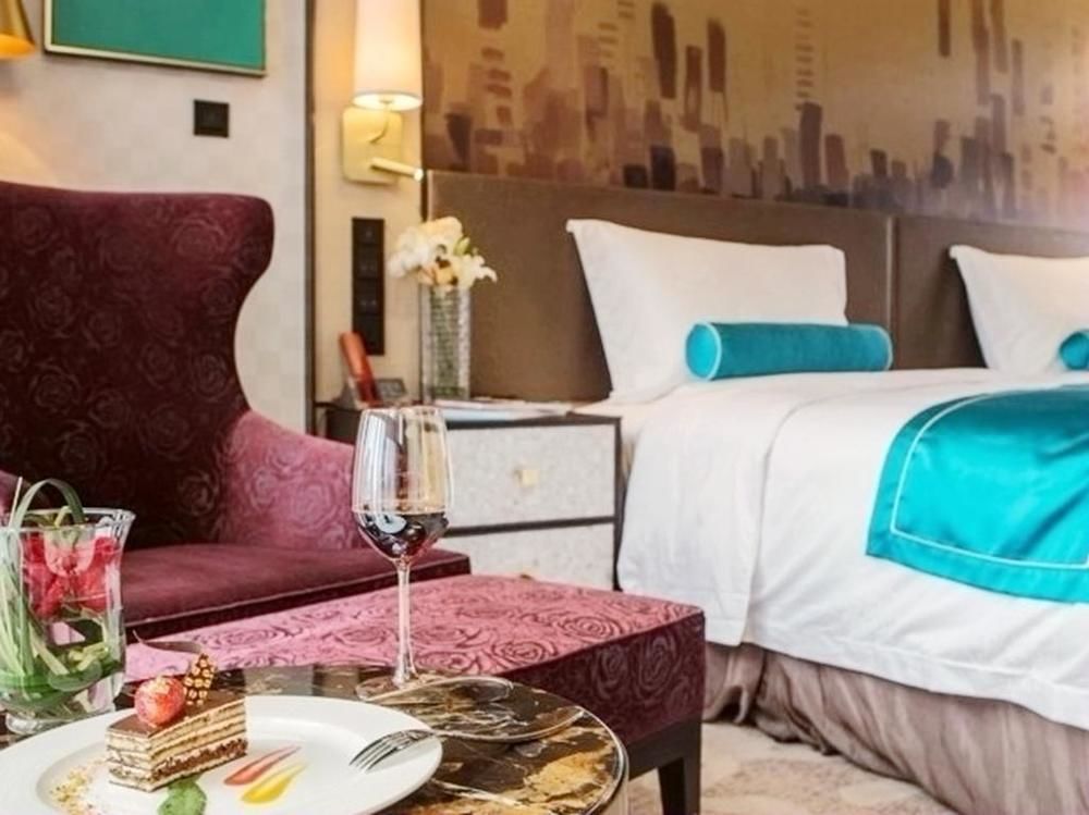 Ximei Continental Hotel Shijiazhuang Bagian luar foto